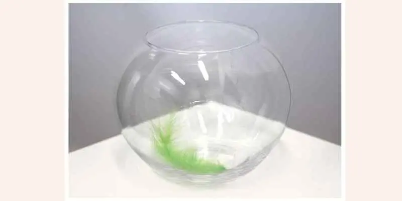 Ваза шаровая 2л стекло Д15,7 Н13 см