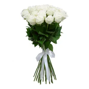 Охапка роз (белый)
